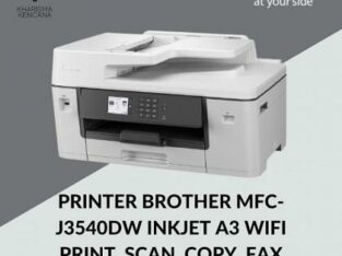 Brother MFC-J3540dw Inkjet A3/A4 Color, Duplex, Network and wireless – Multifunction Printer with Fax, copy, scanner and printer.