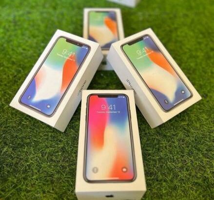 iPHONE X 256GB. NOVOS, SELADOS