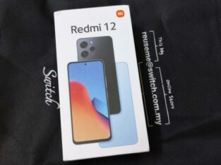 Redmi 12 128GB+6GB. NOVOS, SELADOS