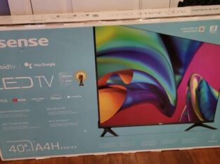 TV Hisense Smart 40A4H Full HD 40 Polegadas. NOVOS, SELADOS