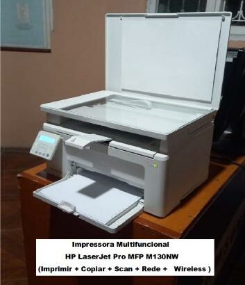 Impressora Multifuncional HP Laserjet Pro M130NW- 847315627