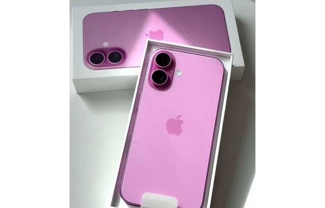 Iphone 16 128GB Pink ( Dual SIM ) Selado