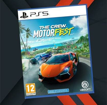 JOGOS THE CREW MOTOR FEST, PS5. SELADOS. N24