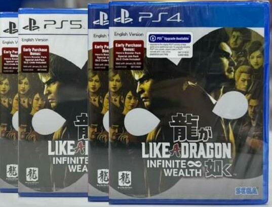 Like a dragon infinite wealth ps5 Selado