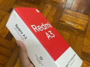 Redmi A3 128GB/4GB. NOVOS, SELADOS. N24