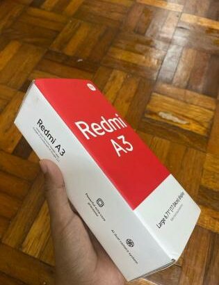 Redmi A3 128GB/4GB. NOVOS, SELADOS. N24