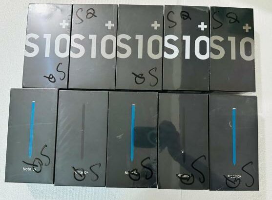 SAMSUNG NOTE 10 PLUS 12+256GB. NOVOS, SELADOS. N24