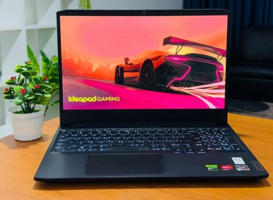 Gaming Lenovo Ideapad 3 AMD RYZEN 5 5500H 32GB RAM 512Gb SSD RTX 2050 4GB