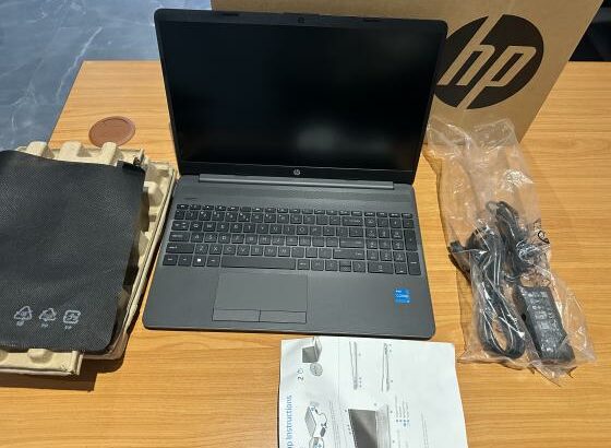 Hp 250 15.6 Inch G8 NoteBook Pc Novinho 1 Ano de Garantia Core I3-1115G7 2.40GHZ 11 TH Gen  8 GB DDR4 SDRAM  + 256 GB SSD  Preço Unitário :32.500.00MT