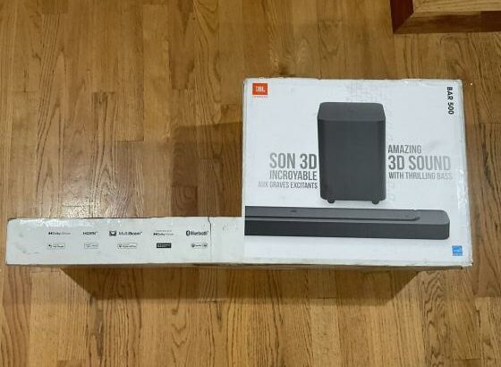 JBL Bar Soundbar 500. Som. SELADOS. D24