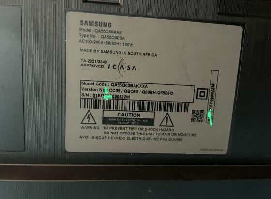 Smart Tv Samusng QLED 55”