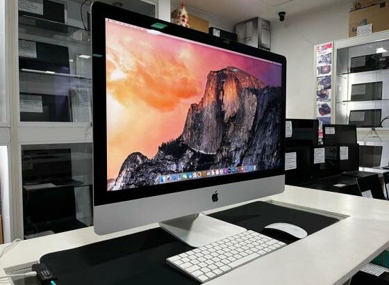 iMac Retina 27” 2020 5K UHD+  Comet Lake 27” i5-10500 8GB 256SSD RadeonPro5300 Sonoma