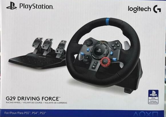 Volante de Corrida Logitech G29 Driving Force e Pedais de Chão