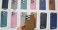 Capas para iphone 16 Pro & 16 Pro Max With leather feel ( Novas )