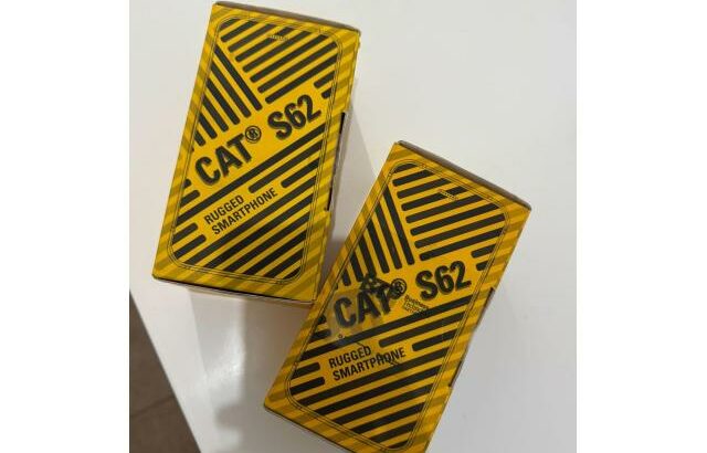 Celular Caterpillar S62 4/128GB novos na caixa