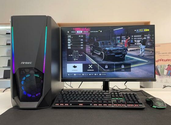 ANTEC NX310 RGB GamingPc i5-6400HQ 16GB 140SSD+2TB.HDD GTX1060-3GB W10P