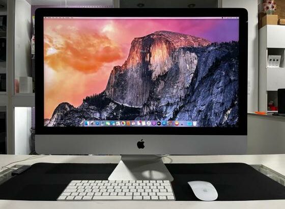 iMac Retina 27” 2020 5K UHD+  Comet Lake 27” i5-10500 8GB 256SSD RadeonPro5300 Sonoma