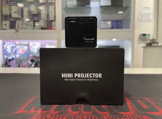 Mini Projetor Andowl Wi-Fi P1S DLP FHD