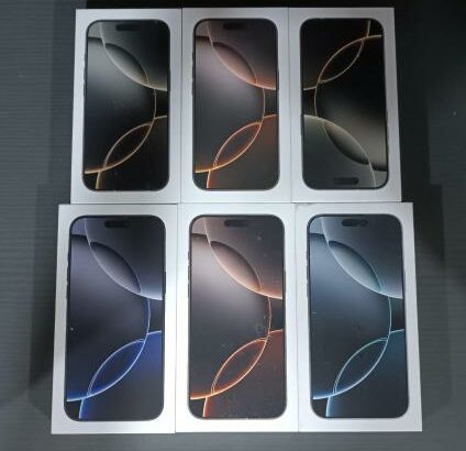 iPhone 16 pro max selado 256GB