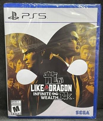 JOGOS LIKE A DRAGON INFINITE WEALTH, PS5. SELADOS