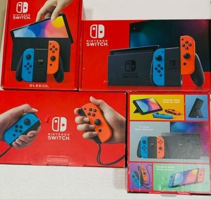 Nintendo Switch OLED. NOVOS, SELADOS. N24