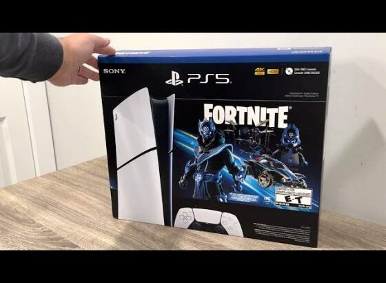 PS5 SLIM Digital+ Forntite Selado