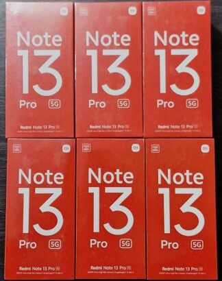 REDMI NOTE 13 PRO 5G 12GB+256GB. SELADOS. J25