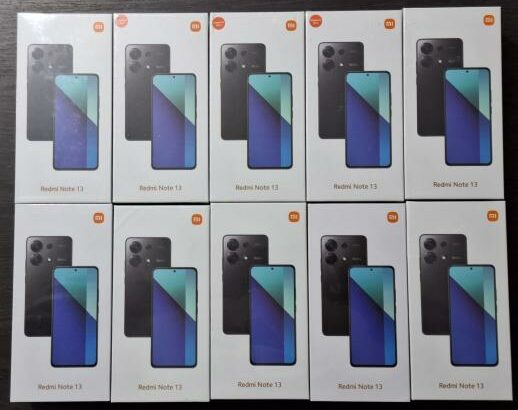 REDMI XIAOMI NOTE 13 256GB+8GB. SELADOS