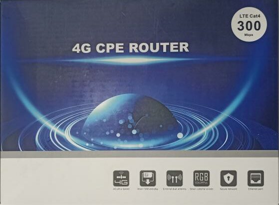 Router 4G CPE ROUTER LTE CAT4 300MBPS