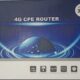 Router 4G CPE ROUTER LTE CAT4 300MBPS