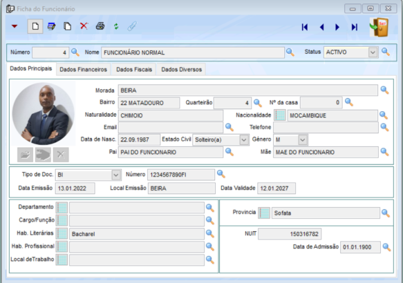 Sistema de Facturação+Pessoal