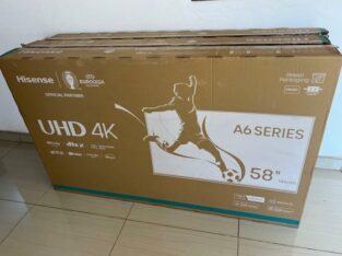 Smart Tv Hisense 58A6N 2024 58 Polegadas Com Alexa e Game mode UHD 4K Seladas Entregas e Garantias