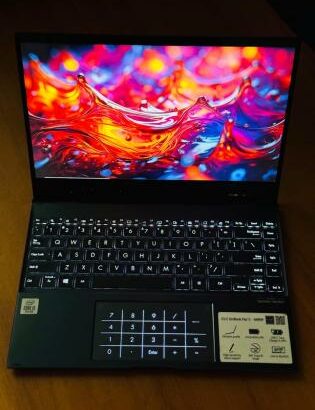 ASUS Zenbool Flip 13 OLED Ultra Slim UX363JA Touchpad i5 10th 8GB RAM 256GB SSD