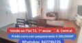 Vende-se Flat T2, 1andar, prédio curto, Bairro central, casa com documentos chamadas 24h