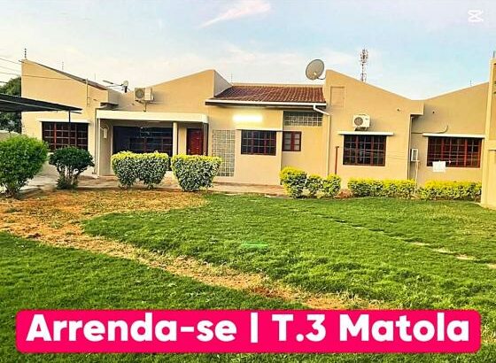 Arrenda-se Casa Tipo 3 na Matola Malhampsene