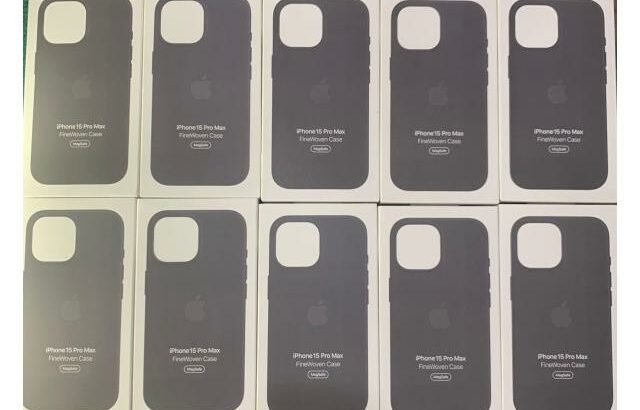 Capa para iphone 15 Pro Max FineWoven MagSafe ( novas )