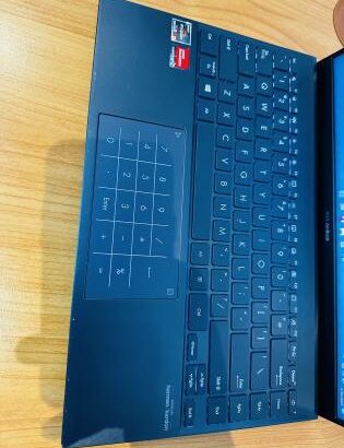 Asus ZenBook UM425U NoteBook  Magic TouchPad,AMD Ryzen 5-5500U , 8 GB DDR4 SDRAM , 512 GB SSD NVME , AMD Radeon Graphics, 14 inch Display FHD 1920*108