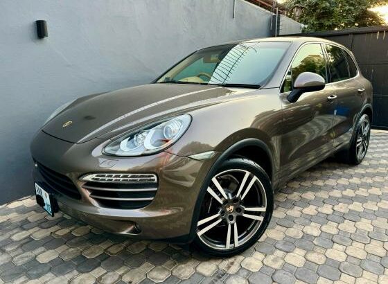 PORSCHE CAYENNE RECENT IMPORT