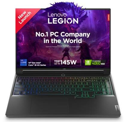Lenovo Legion 7 16IRX9 Core i9 14TH Gen 16GB Ram 1TB SSD Nvidia Geforce RTX 4060 8Gb 3.2K IPS 165Hz 16” win11  Selado