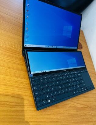 Promoção  ASUS ZenBook Duo 14 UX482  Tela Dupla TouchScreen Core i7-1195G7,2.90GHZ  16 DDR4 SDRAM  1TB SSD NVMe GeForce MX450 2 GB VRAM ScreenPad Plus
