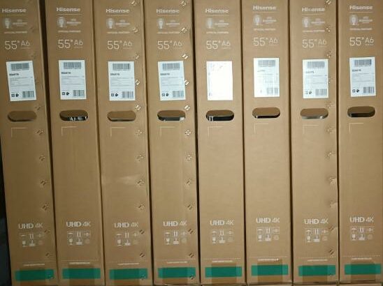 TV Hisense Smart 4k 55A61N New 2025, 55 Polegadas. SELADOS. F25