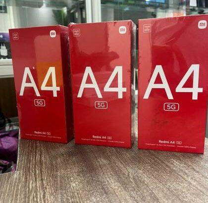 Xiaomi Redmi A4 128GB+4GB Duos Selados Entregas e Garantias