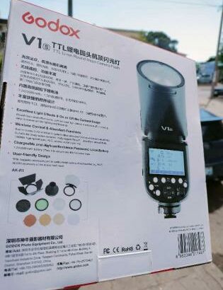 Flash externo Godox V1 para Sony