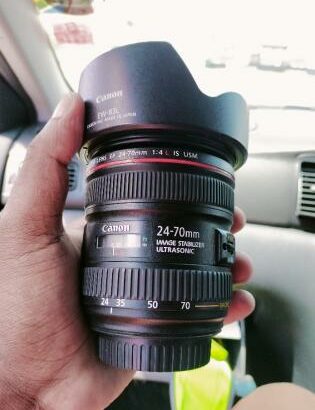 lente Canon EF 24-70mm F4 L