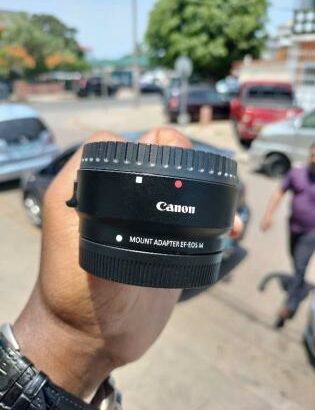 adaptador de lente Canon EF- para EOS  M