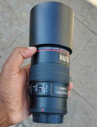 lente Canon EF 100mm 2.8 L