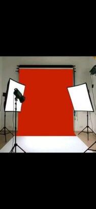 venda de material fotográfico/vídeo e de estúdio