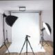 venda de material fotográfico/vídeo e de estúdio