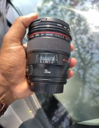 lente Canon EF 24mm F4 L II