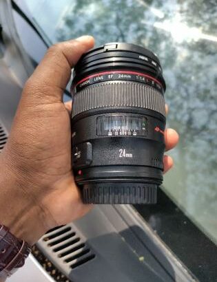 lente Canon EF 24mm F4 L II